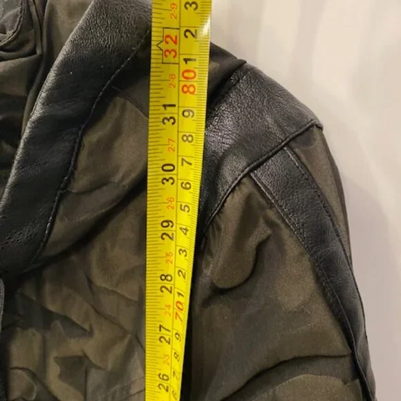 Blanc Noir Camo-Print Hooded Anorak Jacket - Picture 7 of 14